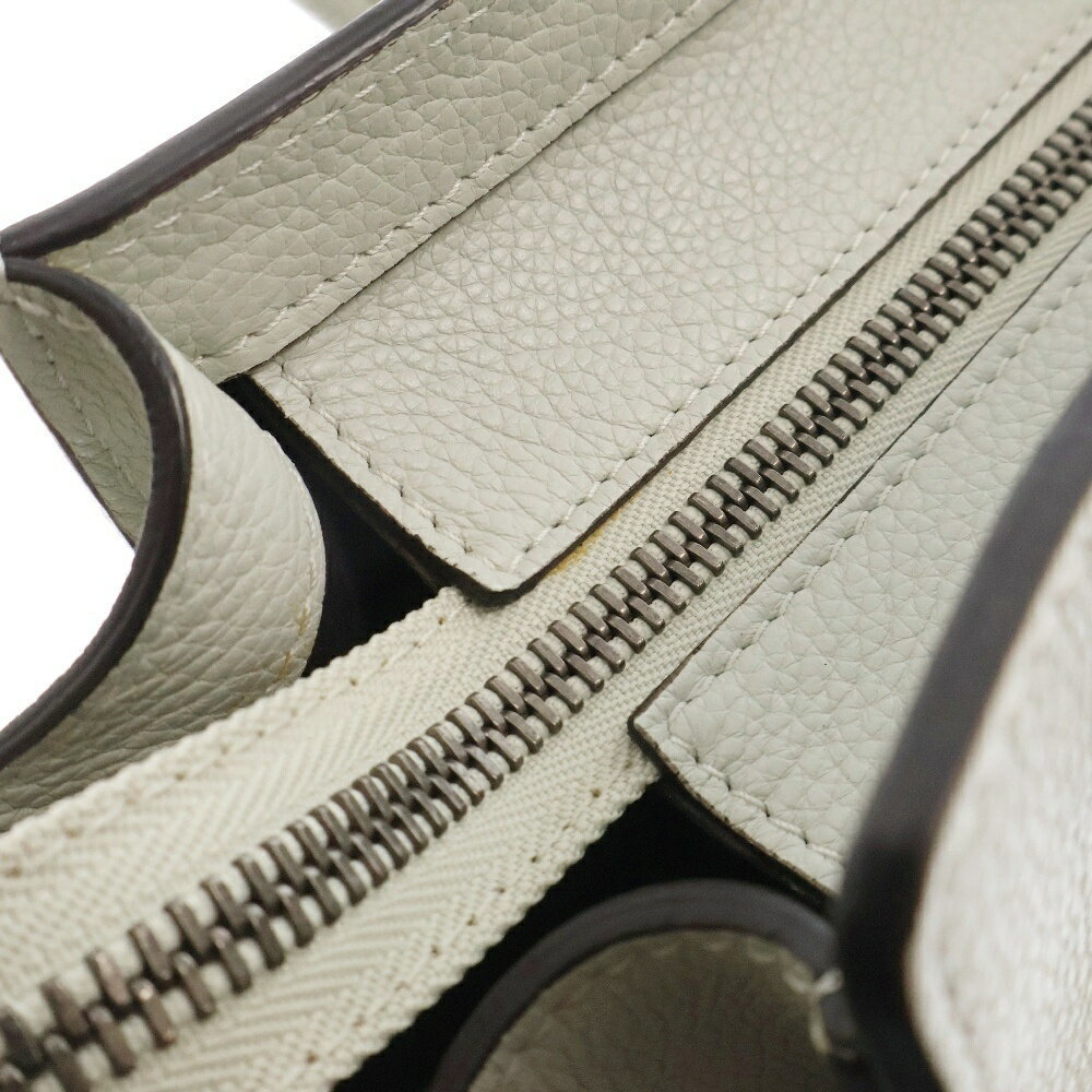 Celine Luggage Gray Leather Handbag - Picture 6 of 6